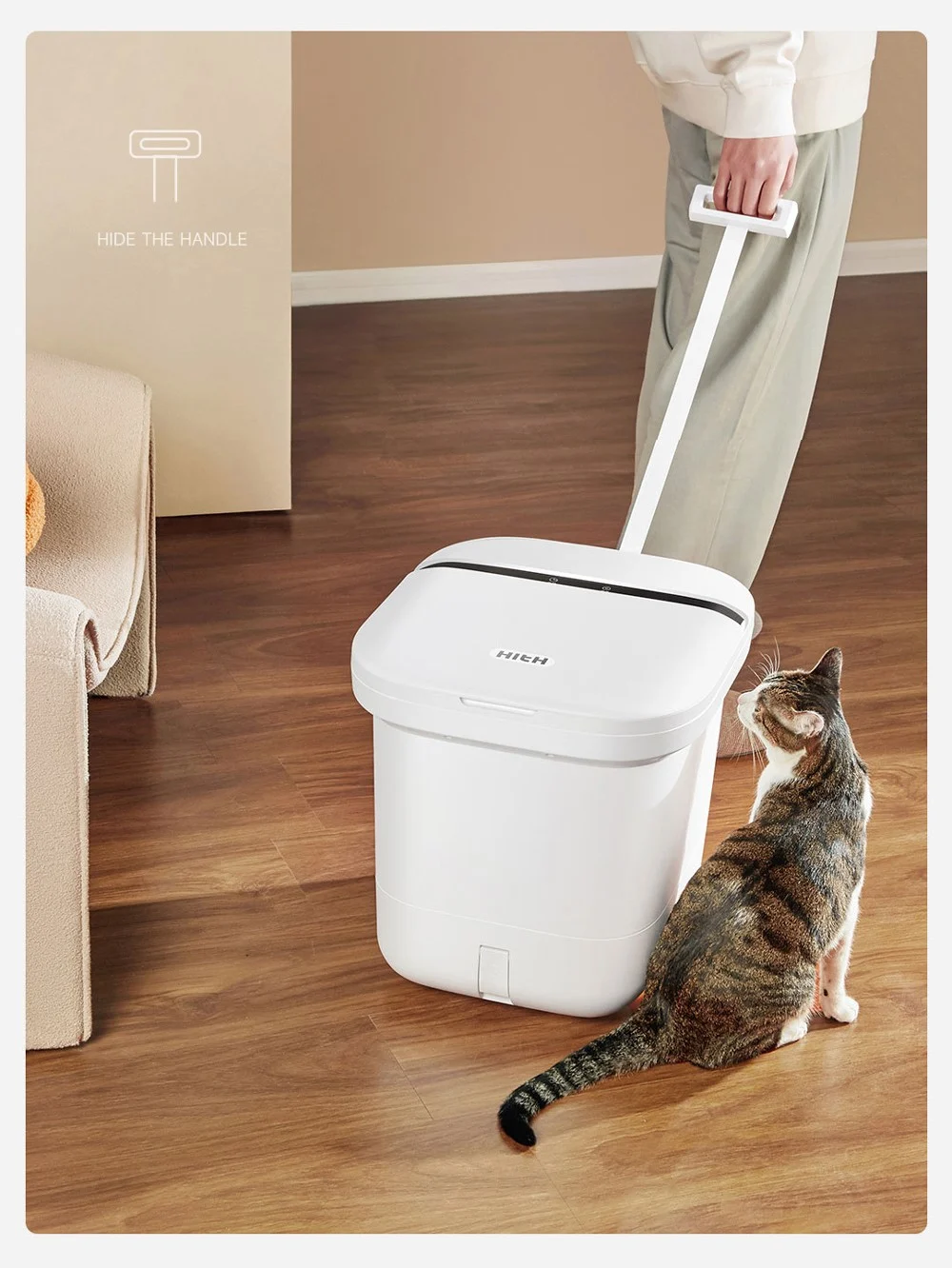 دستگاه شستشو و ماساژور هوشمند پا شیائومی مدل HITH Smart Foot Massager YMZ-T2