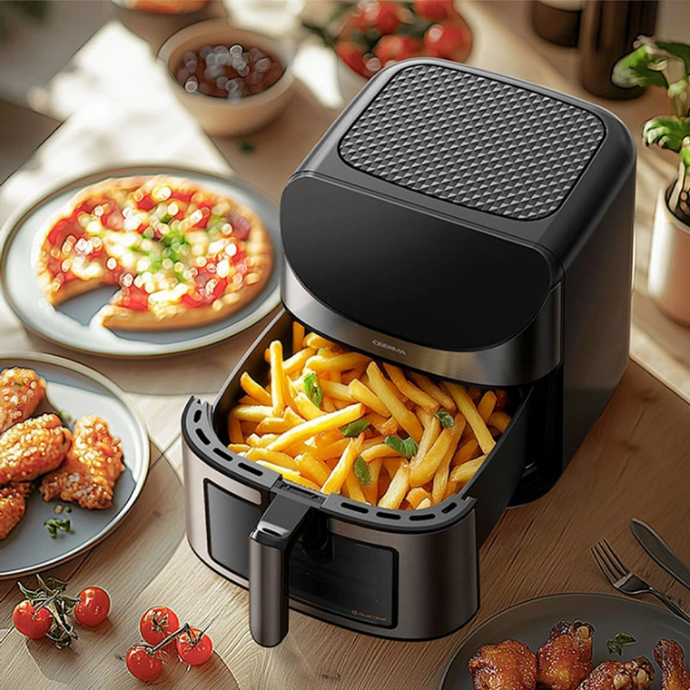 سرخ کن بدون روغن (هواپز) 8 لیتری شیائومی مدل Deerma Air Fryer 8L DEM-KZ150W