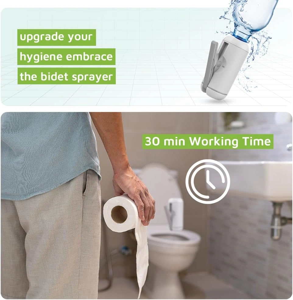 بیده جیبی (خودشور) گرین لاین مدل Green Lion Electric Pocket Bidet