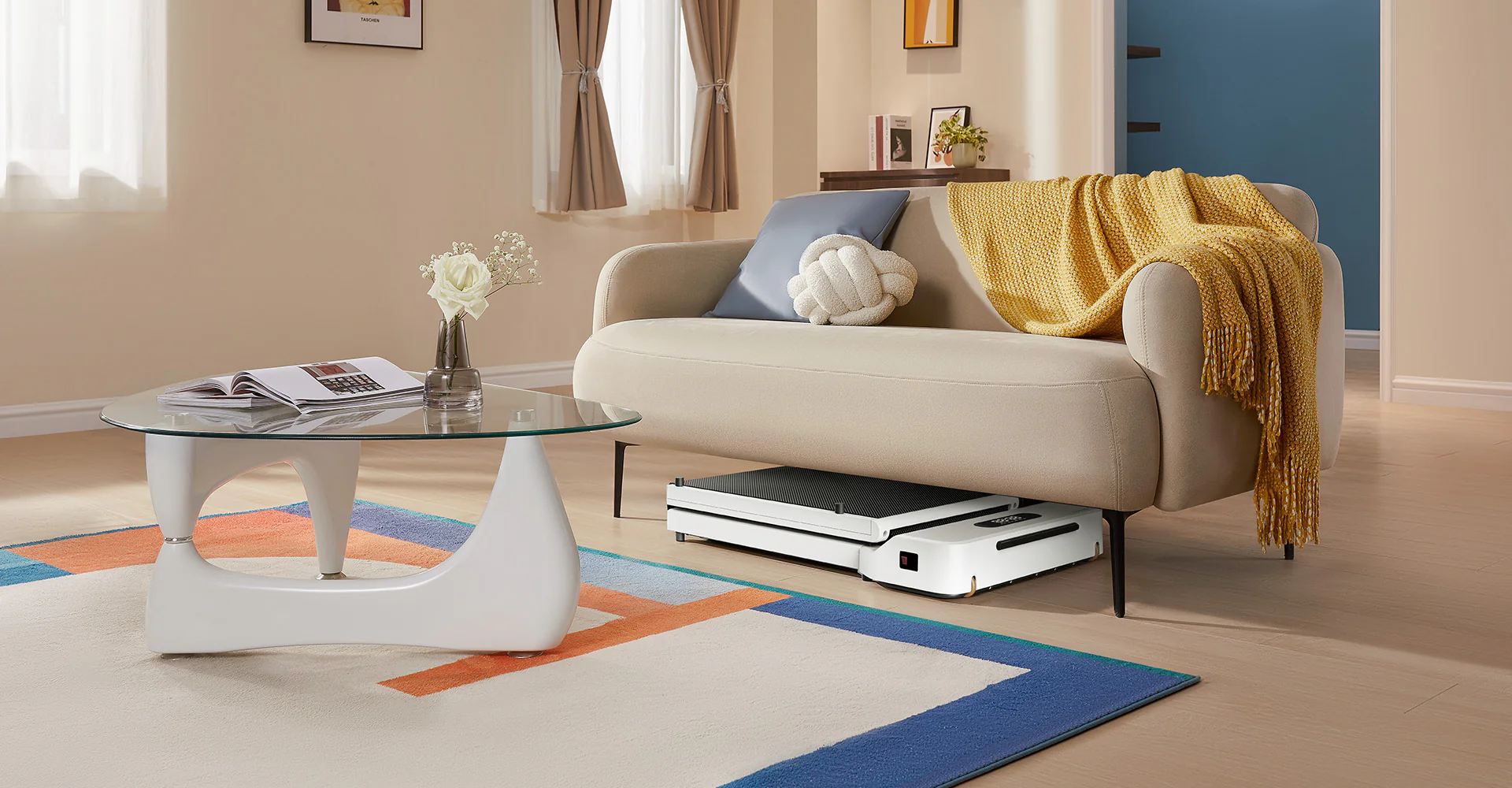 تردمیل شیائومی کینگ اسمیت واکینگ پد مدل Kingsmith WalkingPad Z1 Folding Under Desk Treadmill