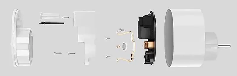 پریز هوشمند شیائومی مدل Smart Plug 2 WiFi ZNCZ302KK