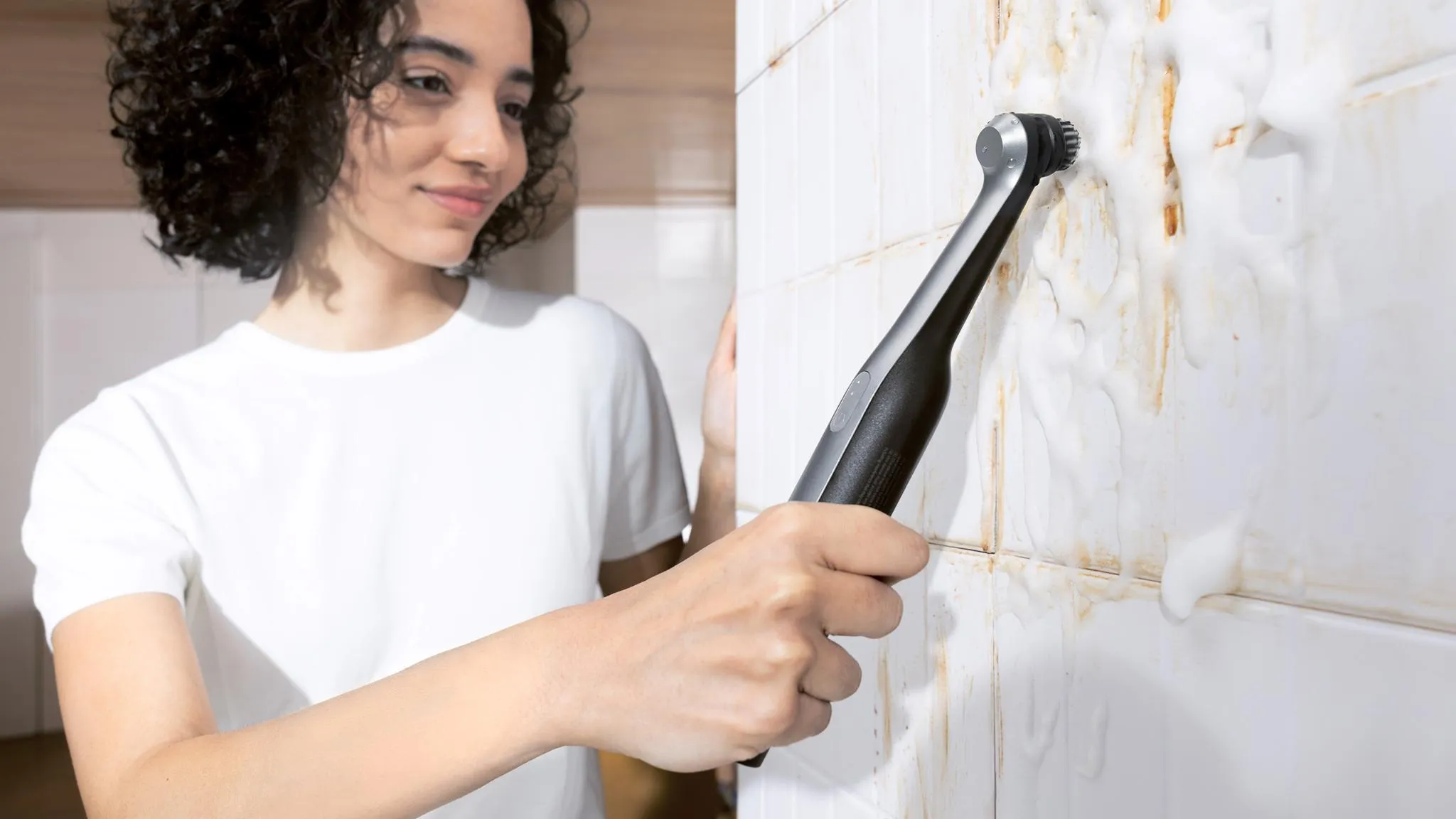 برس نظافت چرخشی شارژی شیائومی مدل HOTO Wand Cordless Spin Scrubber