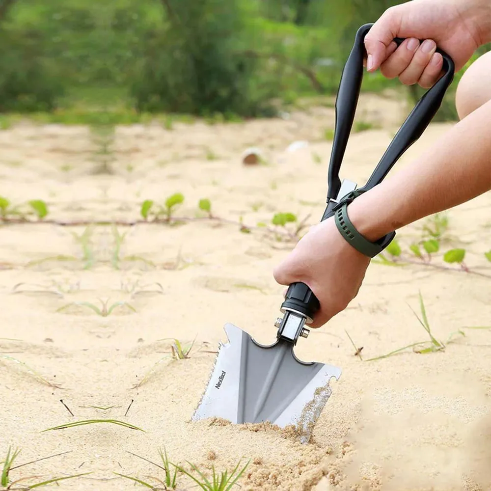 بیل تاشو چندکاره شیائومی مدل NexTool Multi Functional Folding Shovel