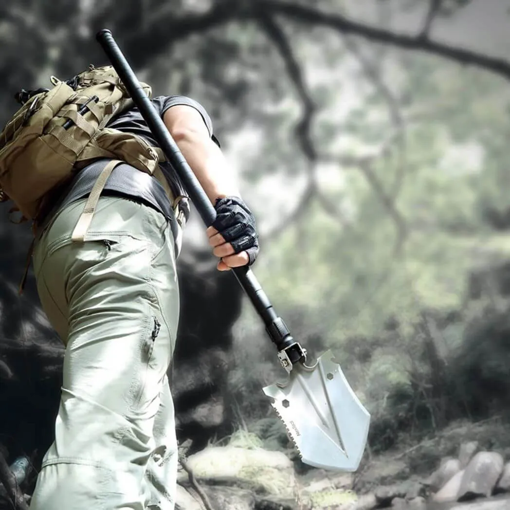 بیل تاشو چندکاره شیائومی مدل NexTool Multi Functional Folding Shovel