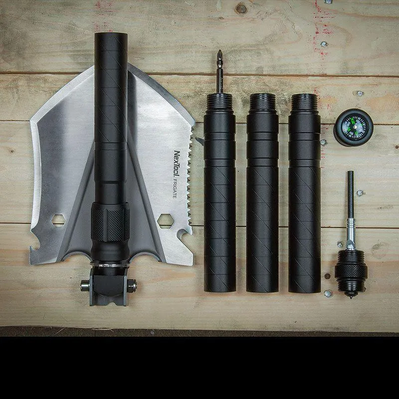 بیل تاشو چندکاره شیائومی مدل NexTool Multi Functional Folding Shovel