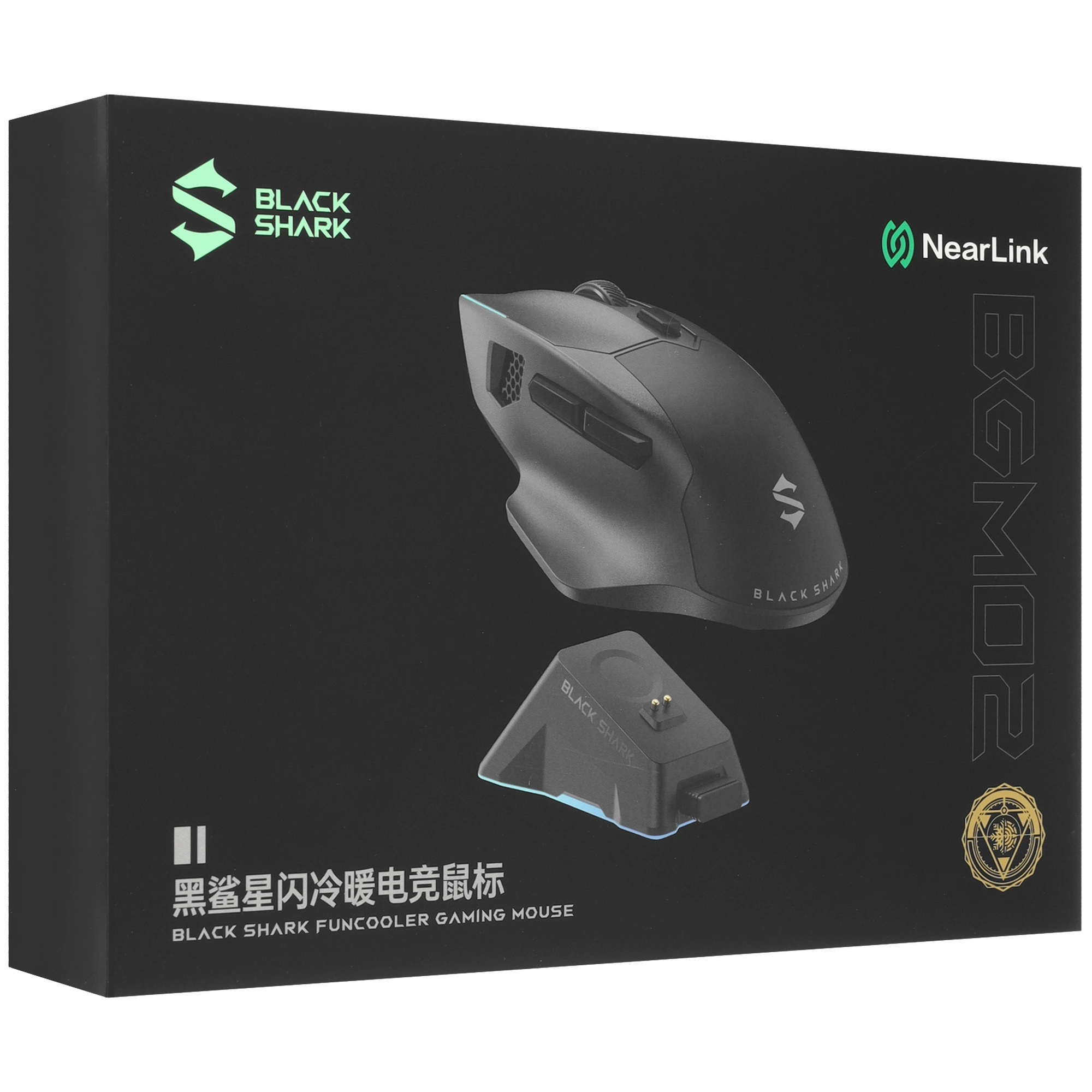 ماوس گیمینگ بلک شارک مدل Black Shark Dark Gaming Mouse