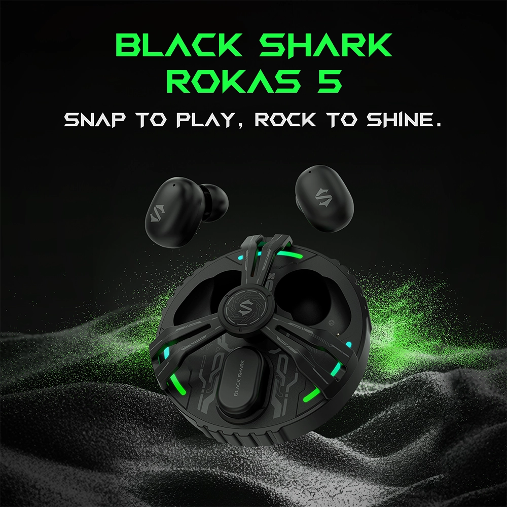 ایرپاد گیمینگ بلک شارک مدل Black Shark Rokas 5 Gaming Buds
