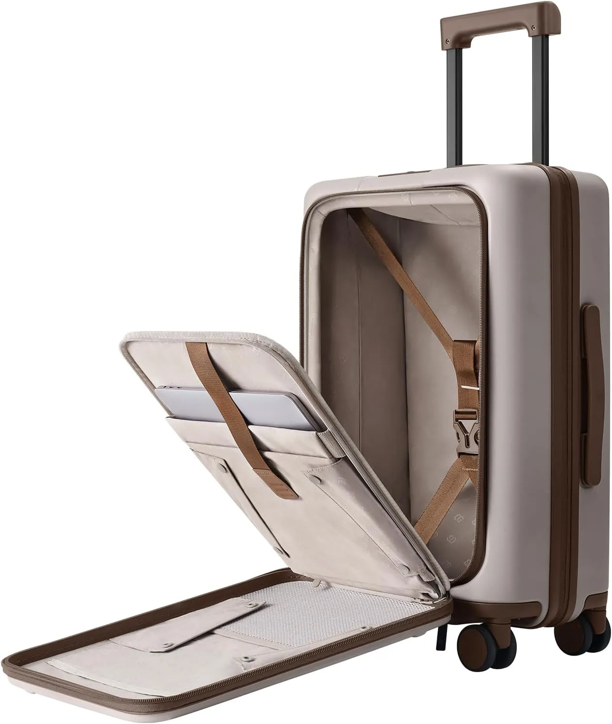 چمدان مسافرتی ناینتی گو مدل NINETYGO Coffee Journey Luggage