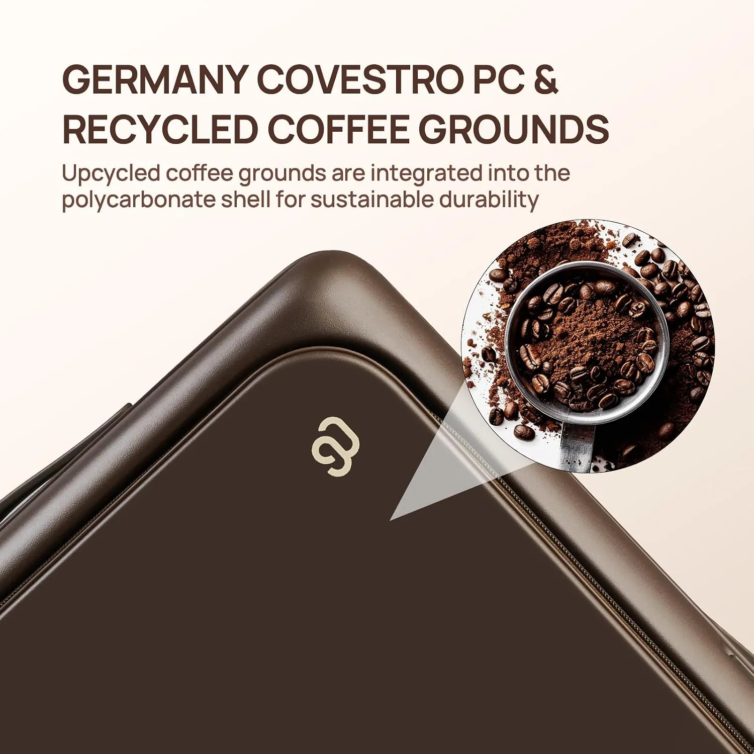 چمدان مسافرتی ناینتی گو مدل NINETYGO Coffee Journey Luggage