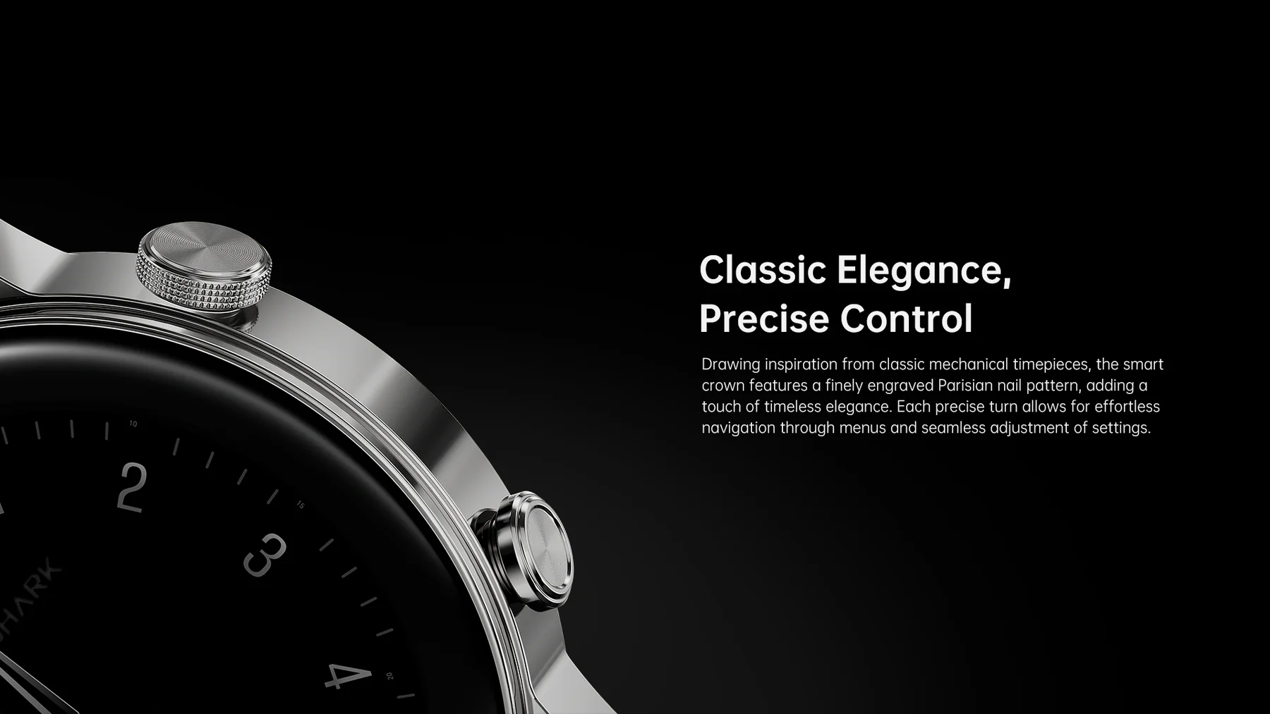 ساعت هوشمند شیائومی مدل Black Shark SmartWatch S3