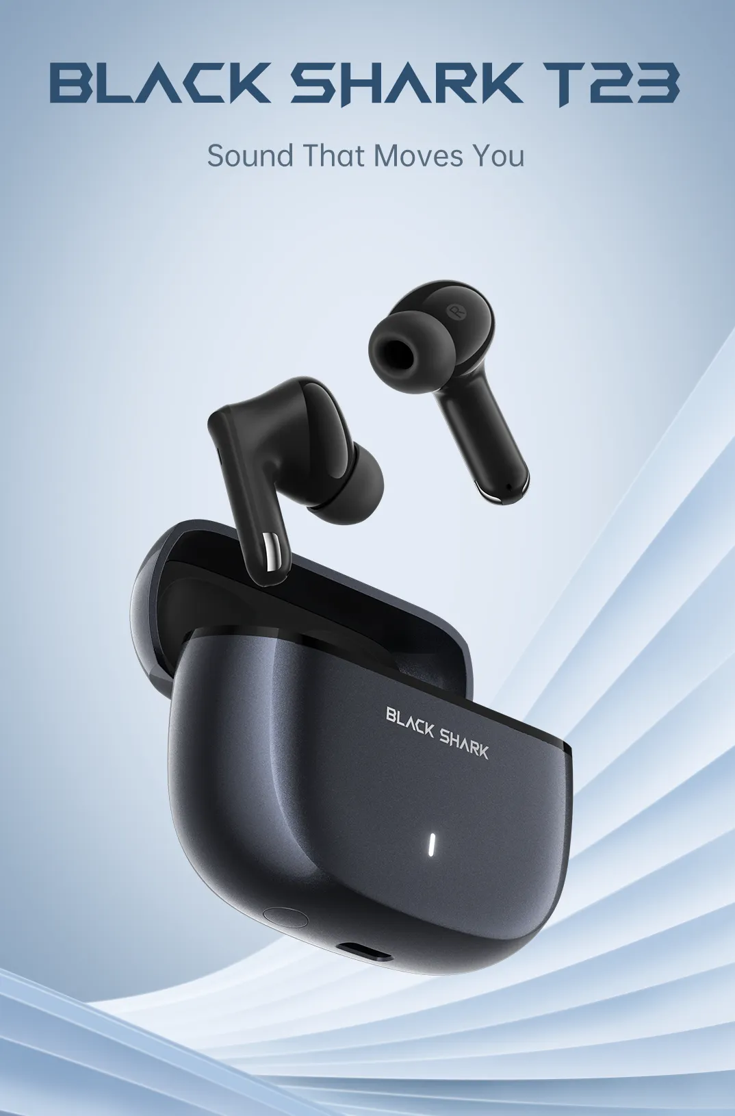ایرپاد بلک شارک مدل Black Shark T23 Wireless Earbuds