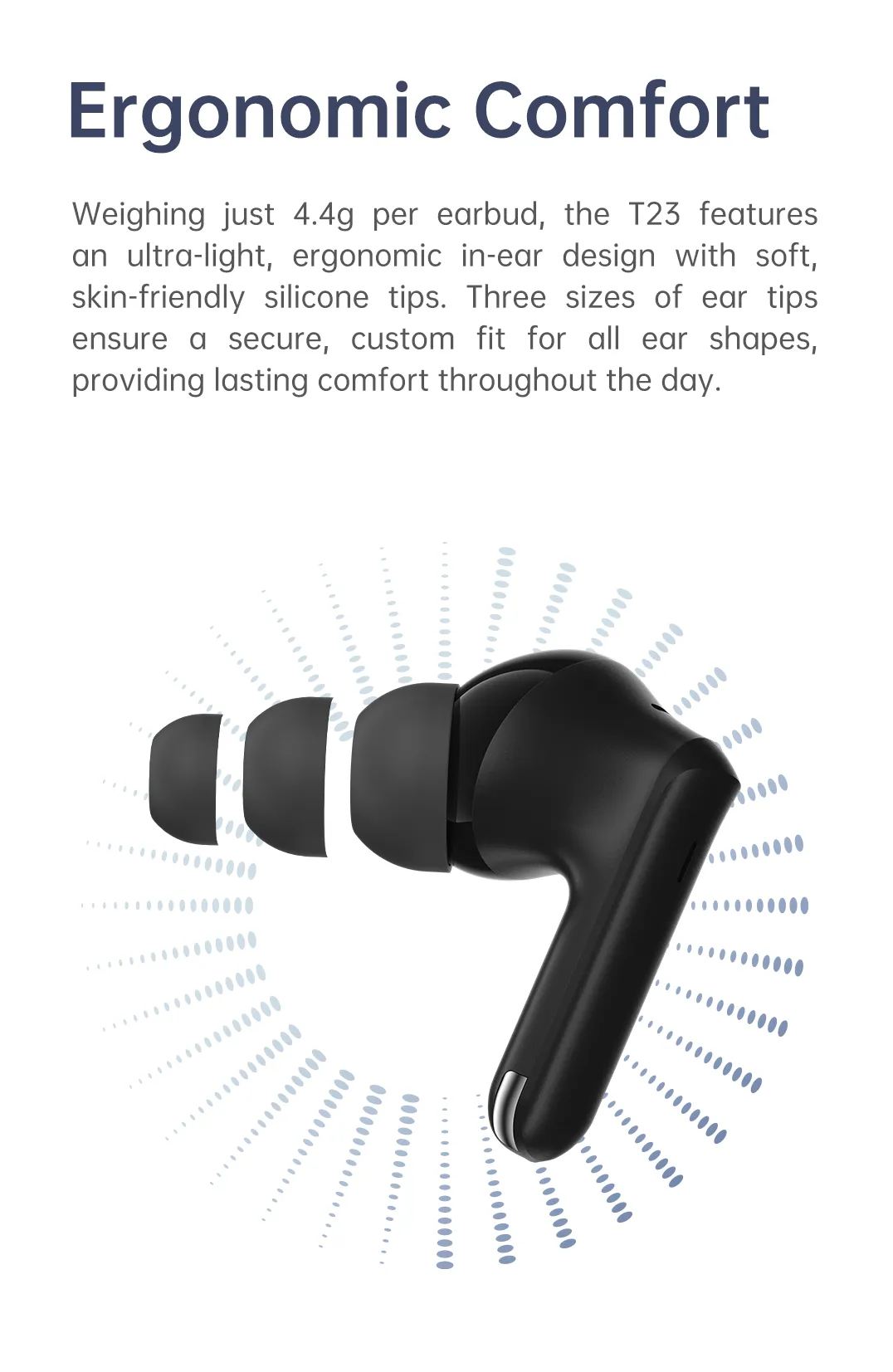 ایرپاد بلک شارک مدل Black Shark T23 Wireless Earbuds