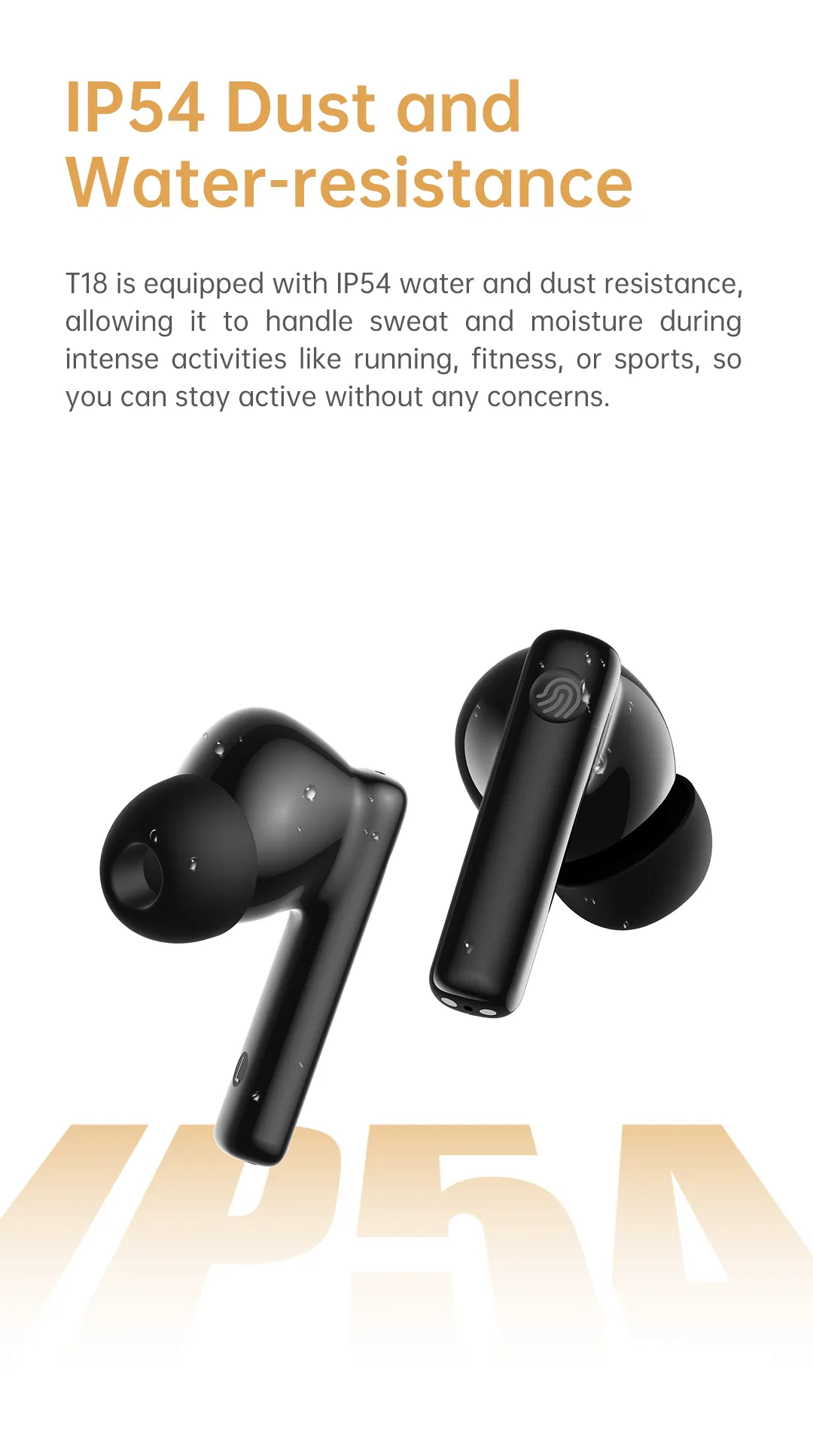 ایرپاد بلک شارک مدل Black Shark T18 Wireless Earbuds
