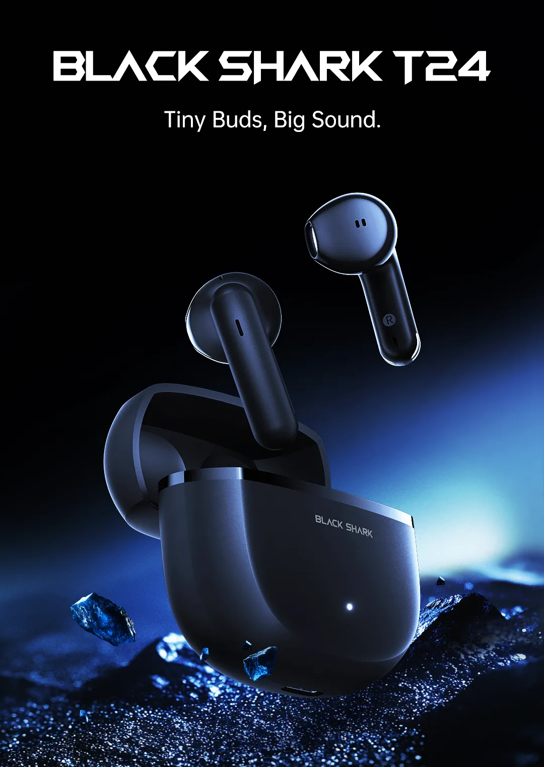 ایرپاد بلک شارک مدل Black Shark T24 Wireless Earbuds