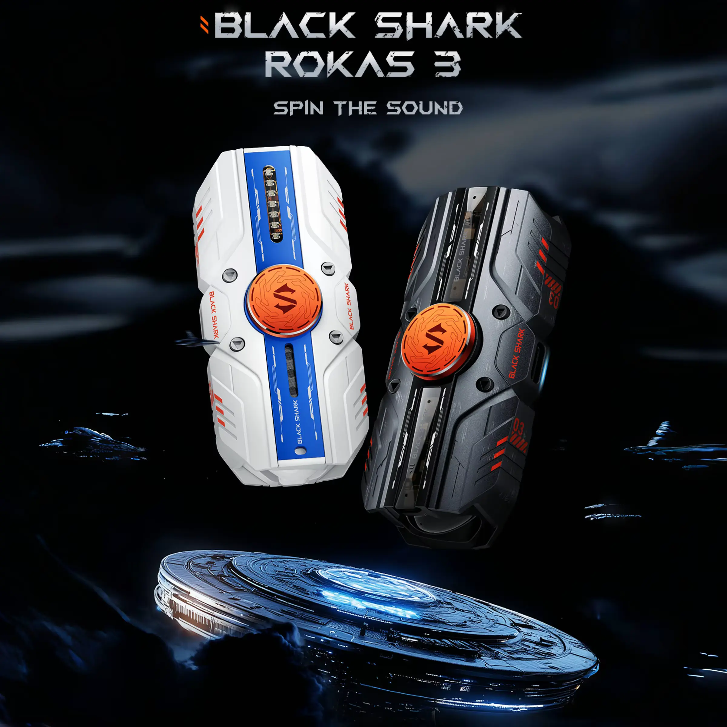 ایرپاد گیمینگ بلک شارک مدل Black Shark Rokas 3 Gaming Buds