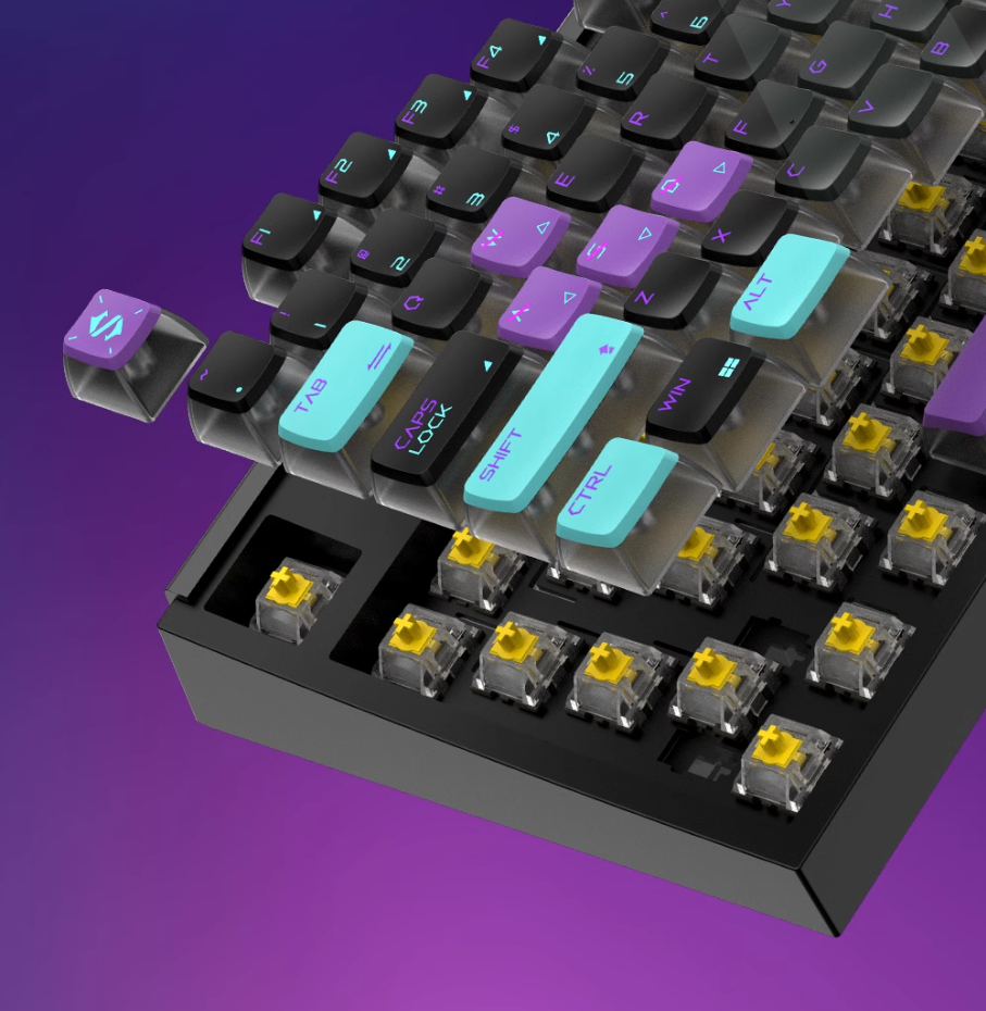 کیبورد گیمینگ بیسیم بلک شارک مدل Black Shark Wireless Gaming Keyboard