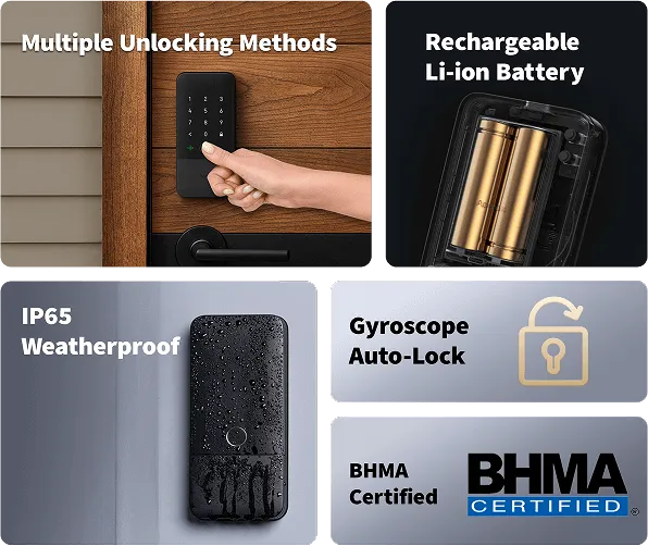 قفل و دستگیره هوشمند شیائومی مدل Aqara Smart Lock U400