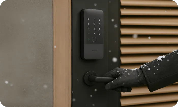 قفل و دستگیره هوشمند شیائومی مدل Aqara Smart Lock U400